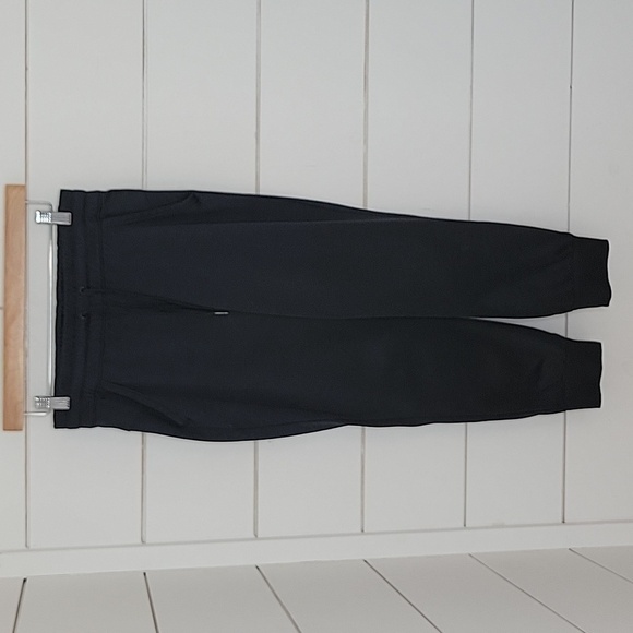 Adidas small black fuzzy insides warm-up pants - Picture 1 of 6